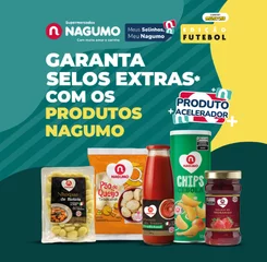 Garanta selos extras com os produtos Nagumo